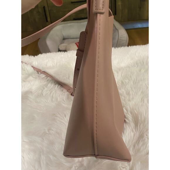 Anthropologie Samara Vegan Leather Medium Shoulder Crossbody Bag Purse - Picture 4 of 14